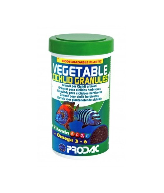 Prodac vegetable cichlid granules 250ml 100g