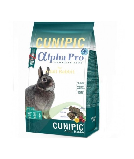 Cunipic alphapro conejo adulto 1