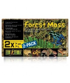 Exoterra forest moss 2x7l sustrato