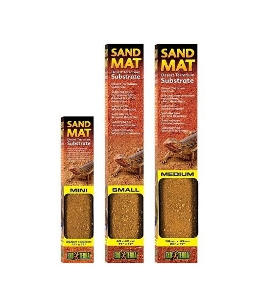 Exoterra sustrato sand mat 28.5x28.5 mini